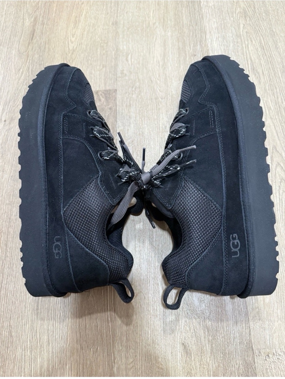 Ugg Men Lo Lowmel Sneakers / Black/Size 13 S/N 1144012